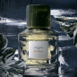 Preview: Cire Trudon, Eau de Parfum bruma glas flacon, green cap, style